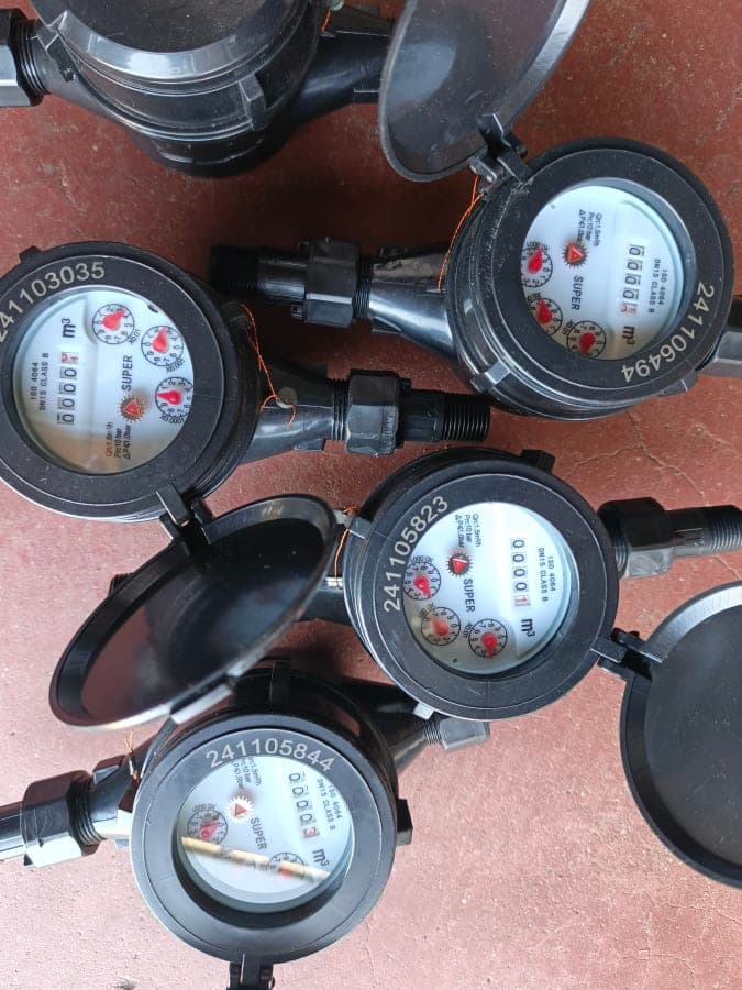 Plastic water meter ½"